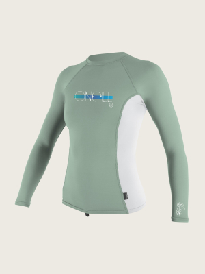 Girl's Premium Skins L/s Rash Guard