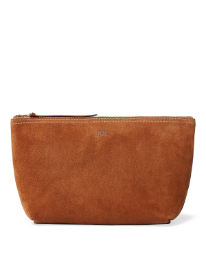 Roughout Suede Pouch