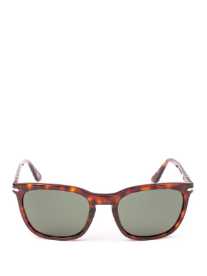 Persol Rectangular Frame Sunglasses