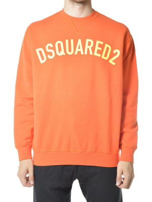 Dsquared2 Logo Printed Crewneck Sweatshirt