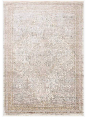 Loloi Rug Gemma Gem-01, Sand/ivory