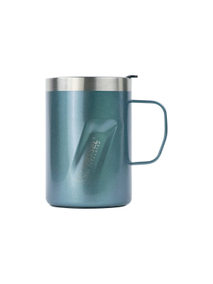 Ecovessel 12oz Transit Insulated Stainless Steel Coffee And Camping Mug - Blue