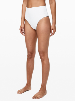 Clear Waters High-waist Skimpy Bottom Online Only