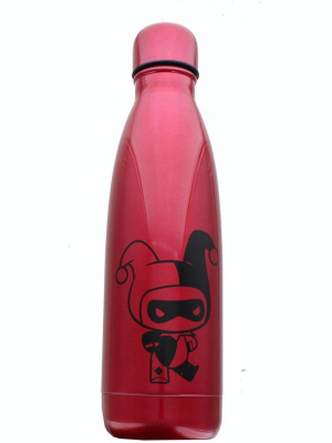 Seven20 Harley Quinn Stainless Steel Vacuum Hot Or Cold Insulated Water Bottle, 17oz