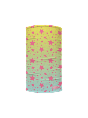 Pink Starry Night Kids Neck Gaiter