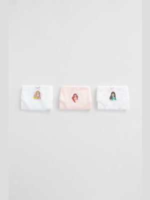 Three-pack ©disney Princesses Underwear