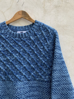 Sierra Sweater / Medium Indigo