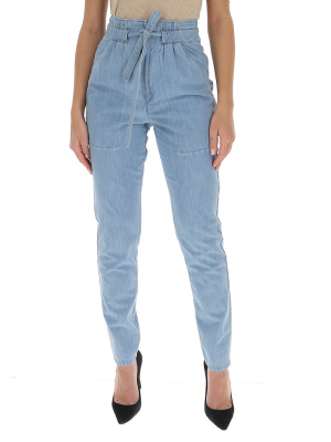 Isabel Marant Étoile High Rise Tapered Jeans