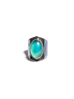 Mood Ring: Sterling Silver