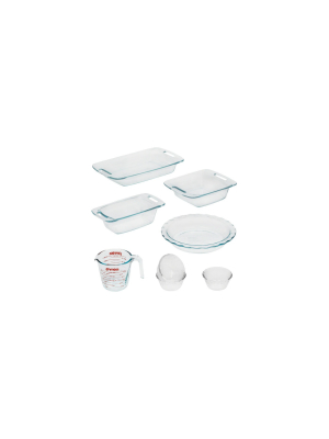 Pyrex 8pc Prep And Bake Set