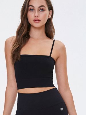 Active Seamless Ribbed Cropped Cami