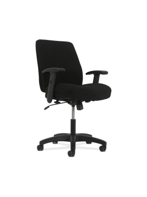 Network Mid Back Swivel Tilt Task Chair Black - Hon