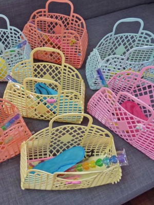 Retro Basket - Large Mint