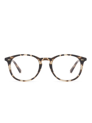 Jaxson - Espresso Tortoise + Blue Light Technology