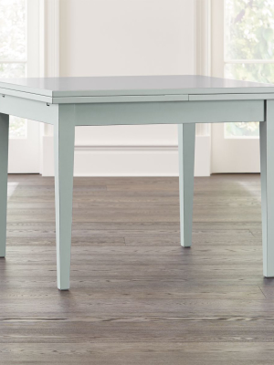 Pratico Blue Grey Extension Square Dining Table