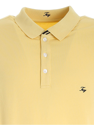 Fay Logo Embroidered Polo Shirt