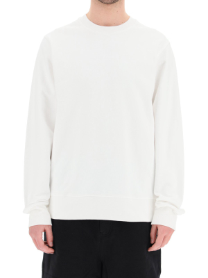 Y-3 Logo Detail Crewneck Sweatshirt