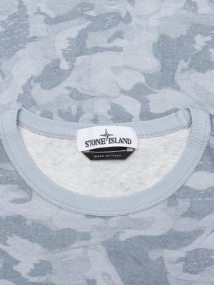 Stone Island Big Loom S/s T-shirt - Sky Blue