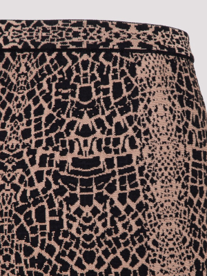 Alaïa Animal Print Leggings