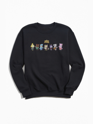 Animal Crossing Character Crew Neck Sweatshirt