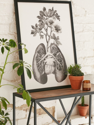 Fleuriosity Flourishing Lungs Art Print