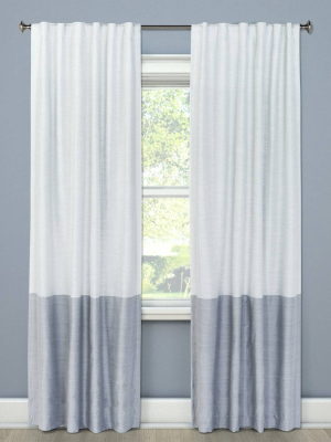 Blackout Color Block Curtain Panel - Project 62™