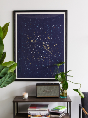 Iveta Abolina Star Constellations Aries Art Print