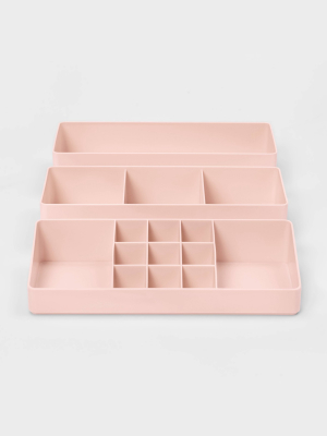 Makeup Organizer Peach - Room Essentials™