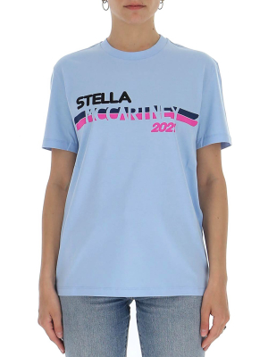 Stella Mccartney Logo Printed T-shirt