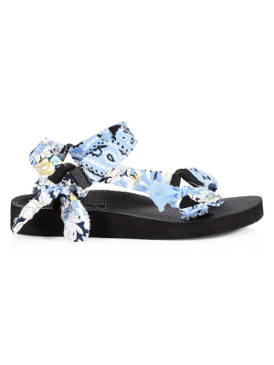 Trekky Print Fabric Sandal