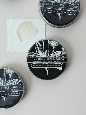 Mini Natural Deodorant: Patchouli