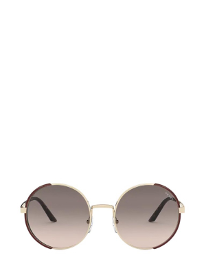 Prada Eyewear Round Frame Sunglasses