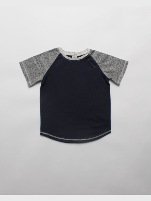 The Baseball Tee In Navy