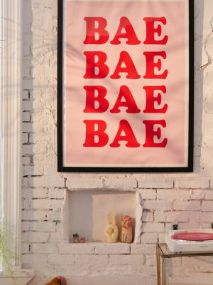 Crafty Lemon Bae Bae Bae Art Print