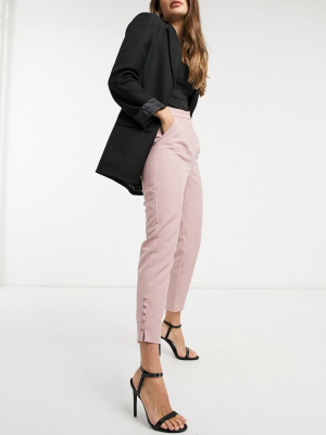 Lavish Alice Tailored Pant Co-ord In Pink