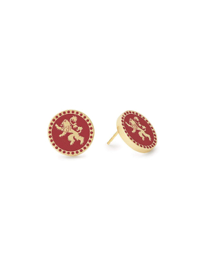 Game Of Thrones™ House Lannister Stud Earrings