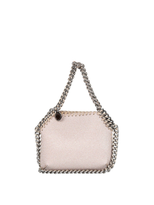 Stella Mccartney Falabella Glitter Mini Shoulder Bag