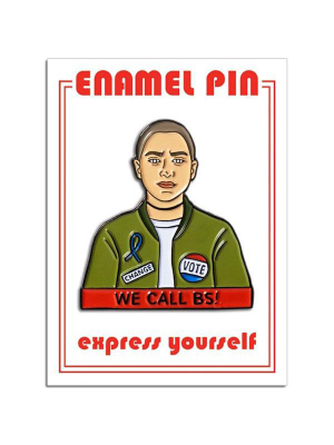 Emma Gonzalez Enamel Pin