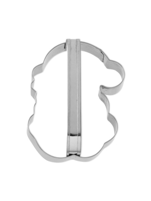Stainless-steel Santa Face Handle Cookie Cutter
