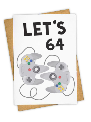 Let's 64 Card