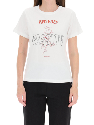 Redvalentino Graphic Printed T-shirt