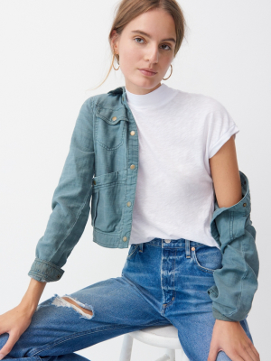 Stateside Mona Mock Neck Top