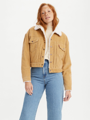 Heritage Corduroy Sherpa Trucker Jacket