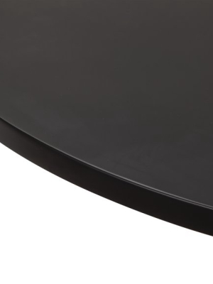 Segmented Table - Round Segmented Table, Black