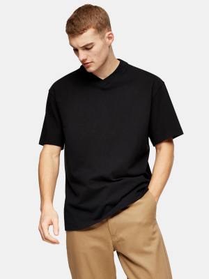 Black V Neck T-shirt