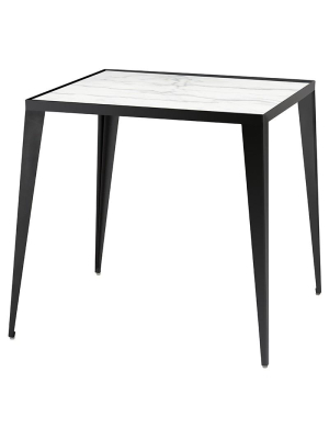 Nuevo Mink Side Table - White