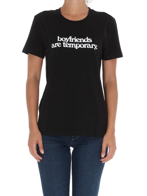 Off-white Boyfriends Are Temporary T-shirt