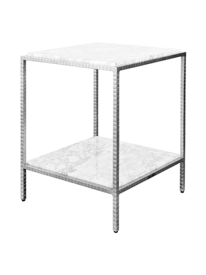 Worlds Away Brandy Side Table