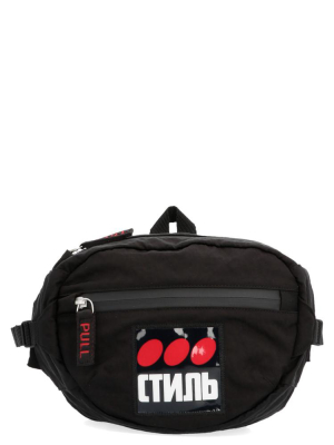 Heron Preston Ctnmb Logo Patch Belt Bag