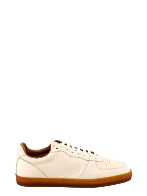 Brunello Cucinelli Lace-up Leather Sneakers